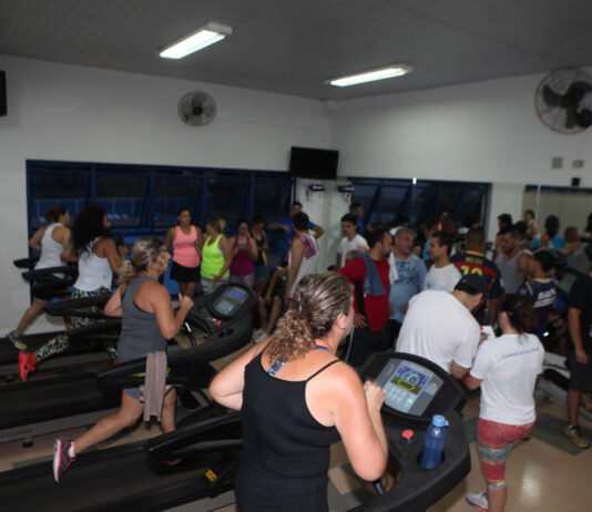 Academia do Sindicato realiza competição na esteira