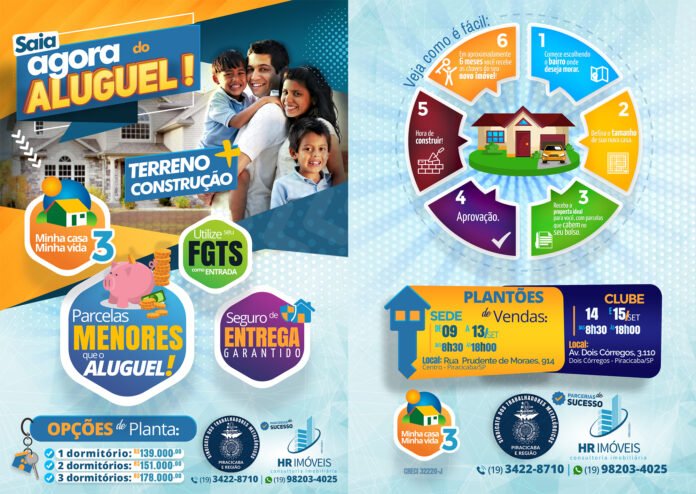 Web flyer frente e verso
