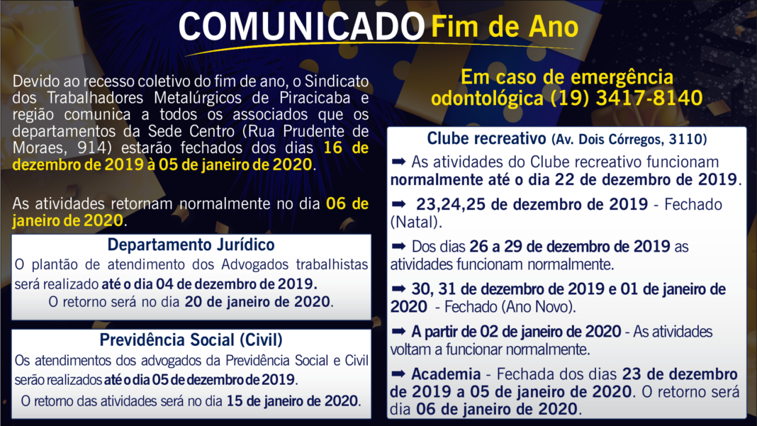 cominicado-fim de ano -web