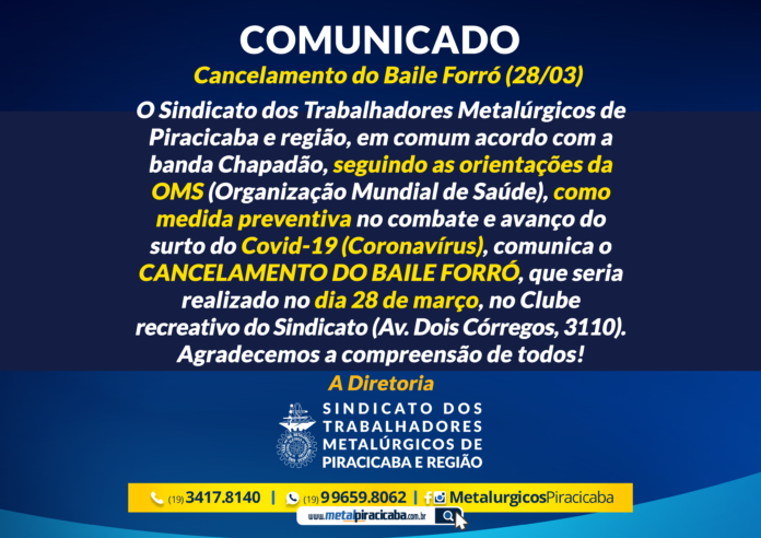 comunicado corona2020