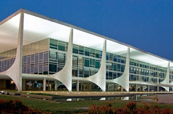 Palácio do Planalto, sede do Governo Federal.