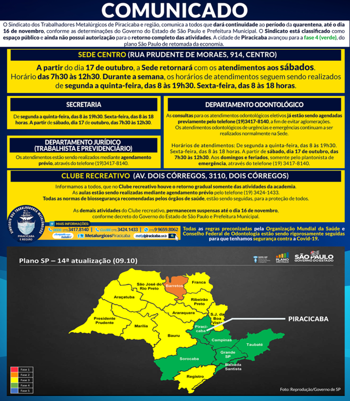 comunicado-9-10-2020 novo horario sede3-mapa-web