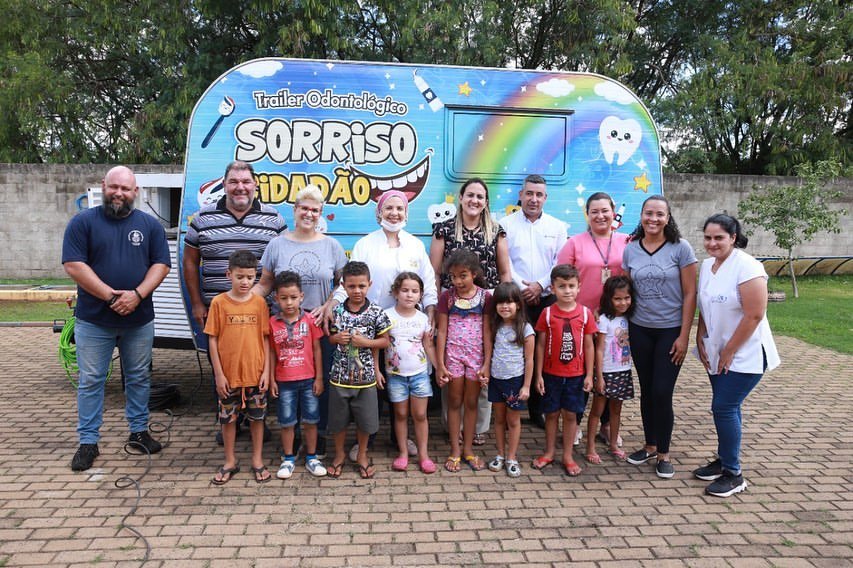 O Sorriso Cidadão finalizou (07/12), o cronograma de atendimentos odontológicos infantis de 2022, na Escola Municipal de Educação Infantil Profª Janaína Elaine de Castro, no bairro Taquaral
