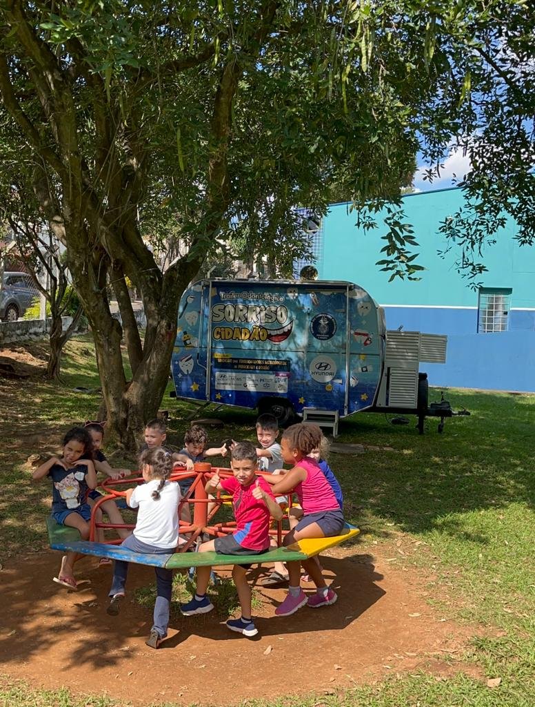 Sorriso Cidadão iniciou nesta terça-feira, 11/04, o cronograma de atendimentos odontológicos na Escola Municipal de Educação Infantil “Prof. Heitor Pompermayer”, no Jardim Brasília, região Leste de Piracicaba!