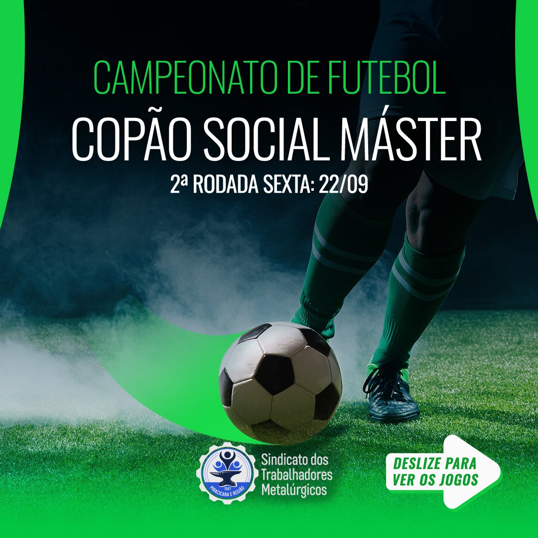 Confira os jogos do Campeonato de Futebol Master