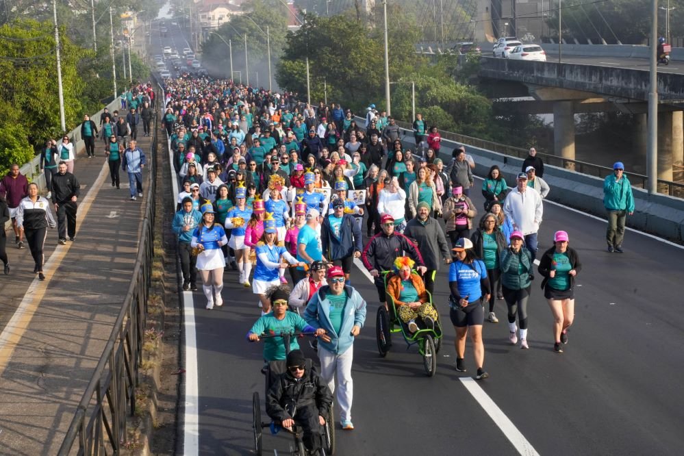 Participamos da 2ª Caminhada Movimento do Bem