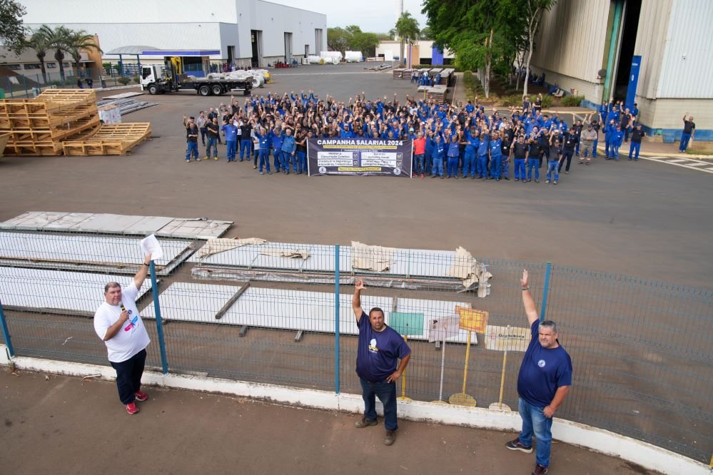Trabalhadores da NG – 1º turno apoiam a Campanha Salarial
