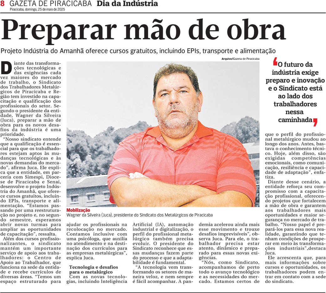 Saiu na mídia: reportagens e artigos marcam o Dia da Indústria