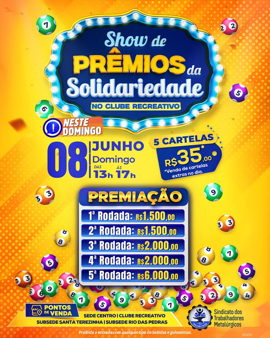 tv-Bingo Show de Premios da Solidariedade 08-06-2