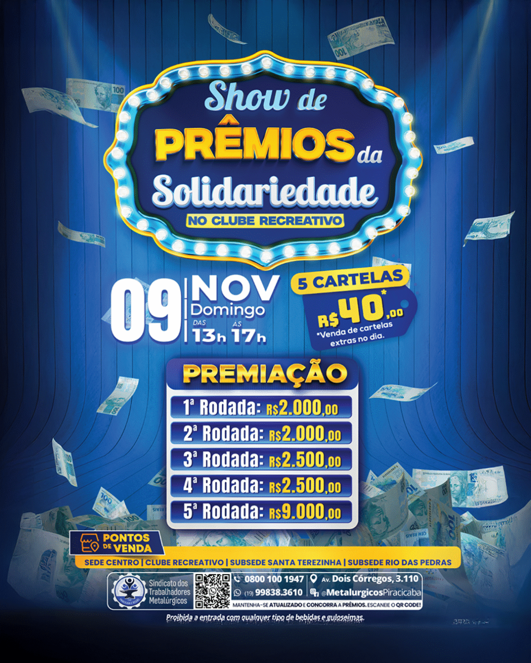 TV-Bingo Show de Premios da Solidariedade 9-11
