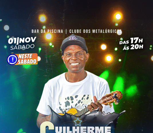 Neste sábado: Guilherme Melo & Convidados