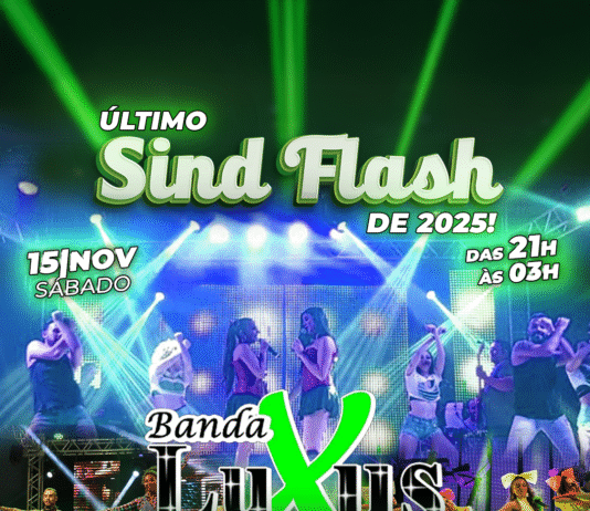 Último Sind Flash de 2025 será com a Banda Luxus