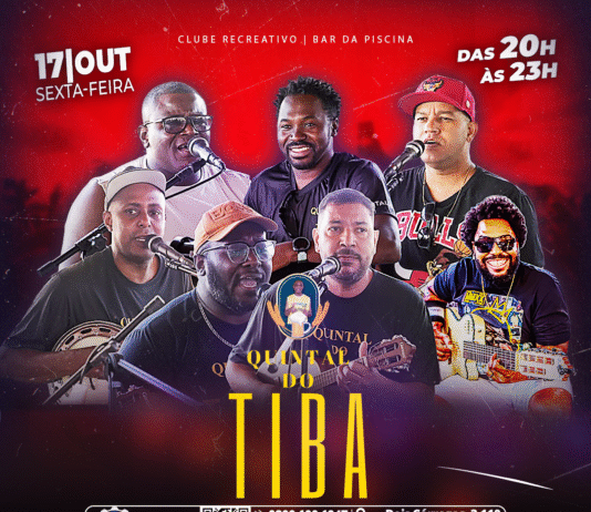 Grupo Quintal do Tiba se apresenta sexta-feira