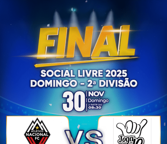 Vamos para a final do Livre de domingo: dia 30