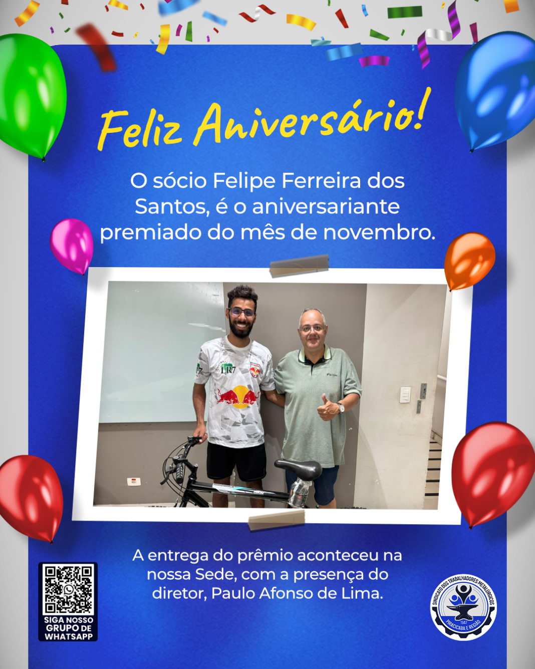 tv-Bicicleta Novembro - Felipe