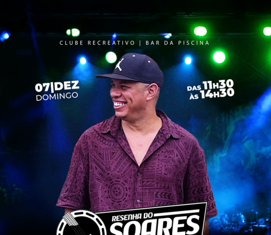 Resenha do Soares toca domingo no bar da piscina