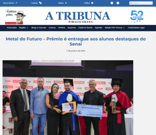 Saiu na Mídia: Entrega do Prêmio Metal do Futuro