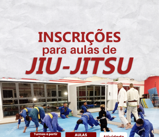 Inscrições para aulas de Jiu-Jitsu