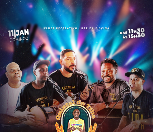 Domingo tem o Grupo Quintal do Tiba
