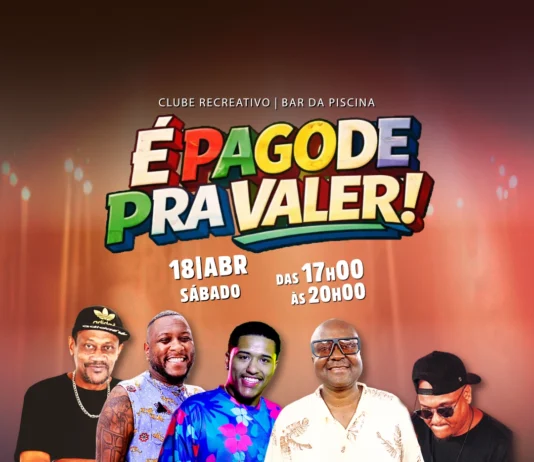 Pagode Pra Valer toca sábado no bar da piscina