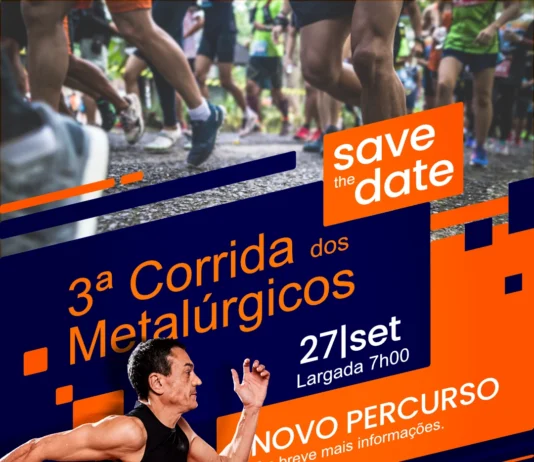 Save the date: 3ª Corrida dos Metalúrgicos – 27 de setembro