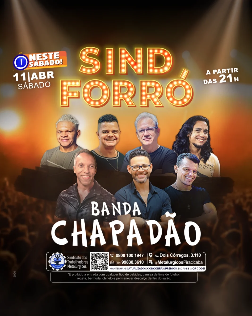 Arte Baile Forró Neste Sabado