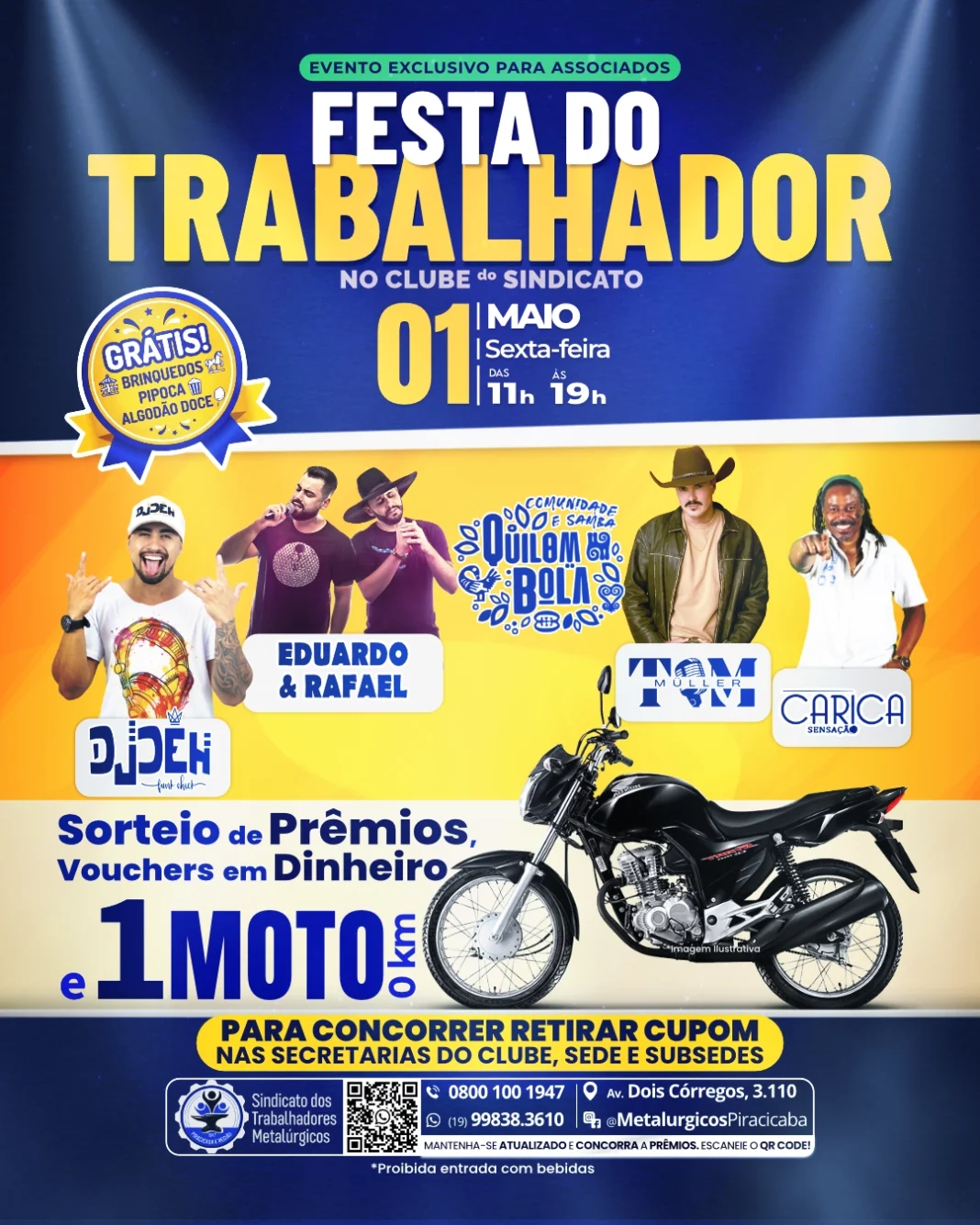 Arte Festa do Trabalhador 1 de maio 08-04-26