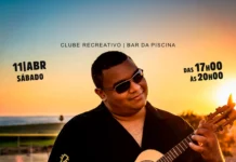 Dia 11: pagode do Carlinhos no bar da piscina