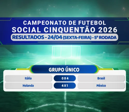 Resultado Campeonato Cinquentão