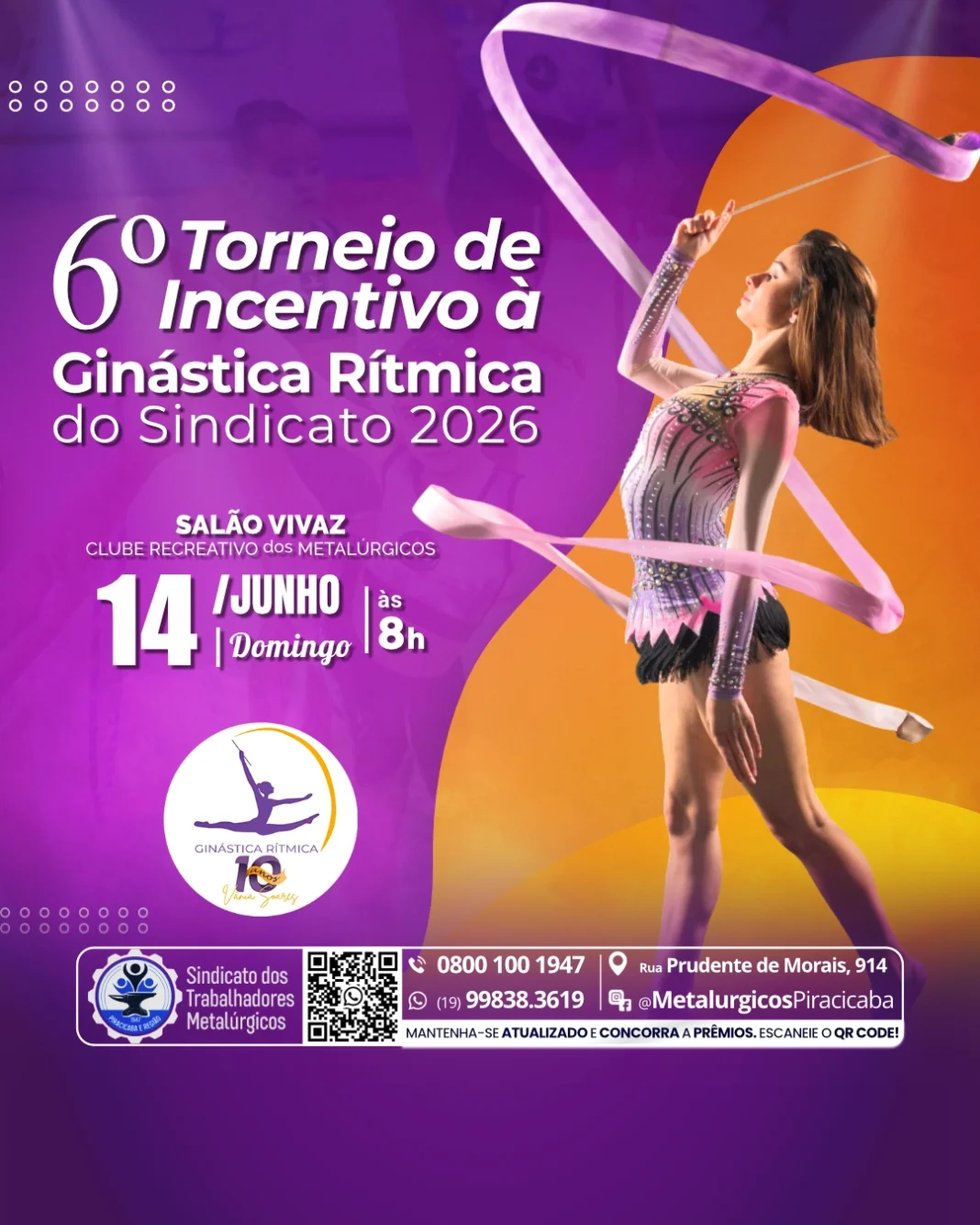 6 Torneio de Ginástica Rítmica