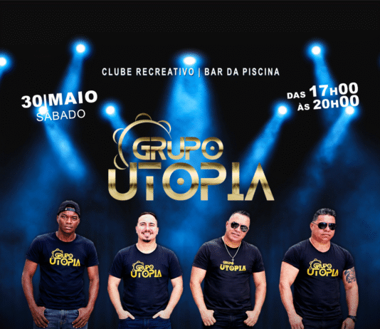 Grupo Utopia toca sábado