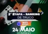 NESTE DOMINGO: 2ª Etapa Ranking de Truco