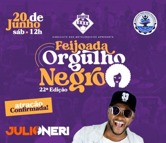 Vendas da deliciosa Feijoada Orgulho Negro