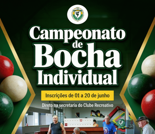 NESTE DOMINGO: 4ª etapa do Ranking do Bocha