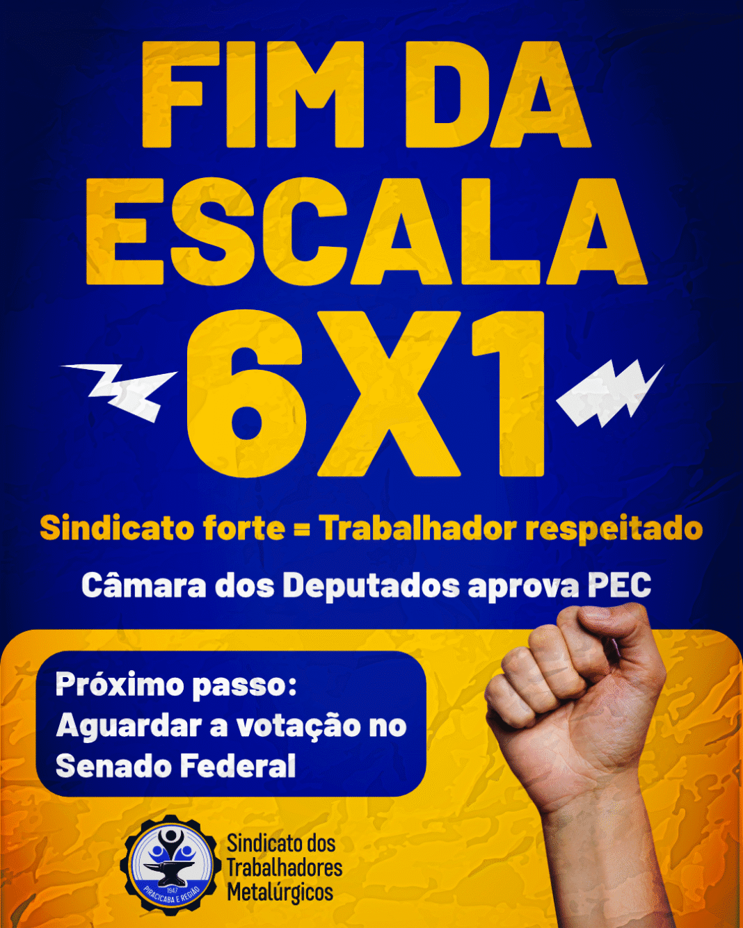 fim da escala 6x1