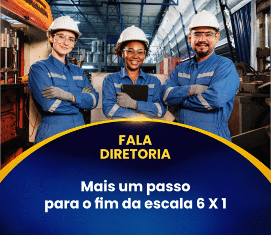 Fala Diretoria: Mais um passo para o fim da escala 6 X 1