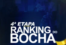 4ª etapa do Ranking do Bocha: 31 de maio