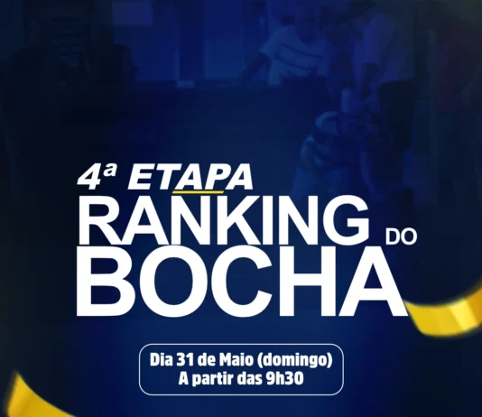 4ª etapa do Ranking do Bocha: 31 de maio