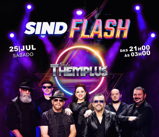 Sind Flash com a Banda Themplus dia 25 de julho