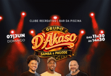 D’ Akaso Samba e Pagode toca no domingo