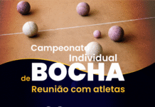 Atletas do Bocha Individual terão reunião na próxima sexta-feira