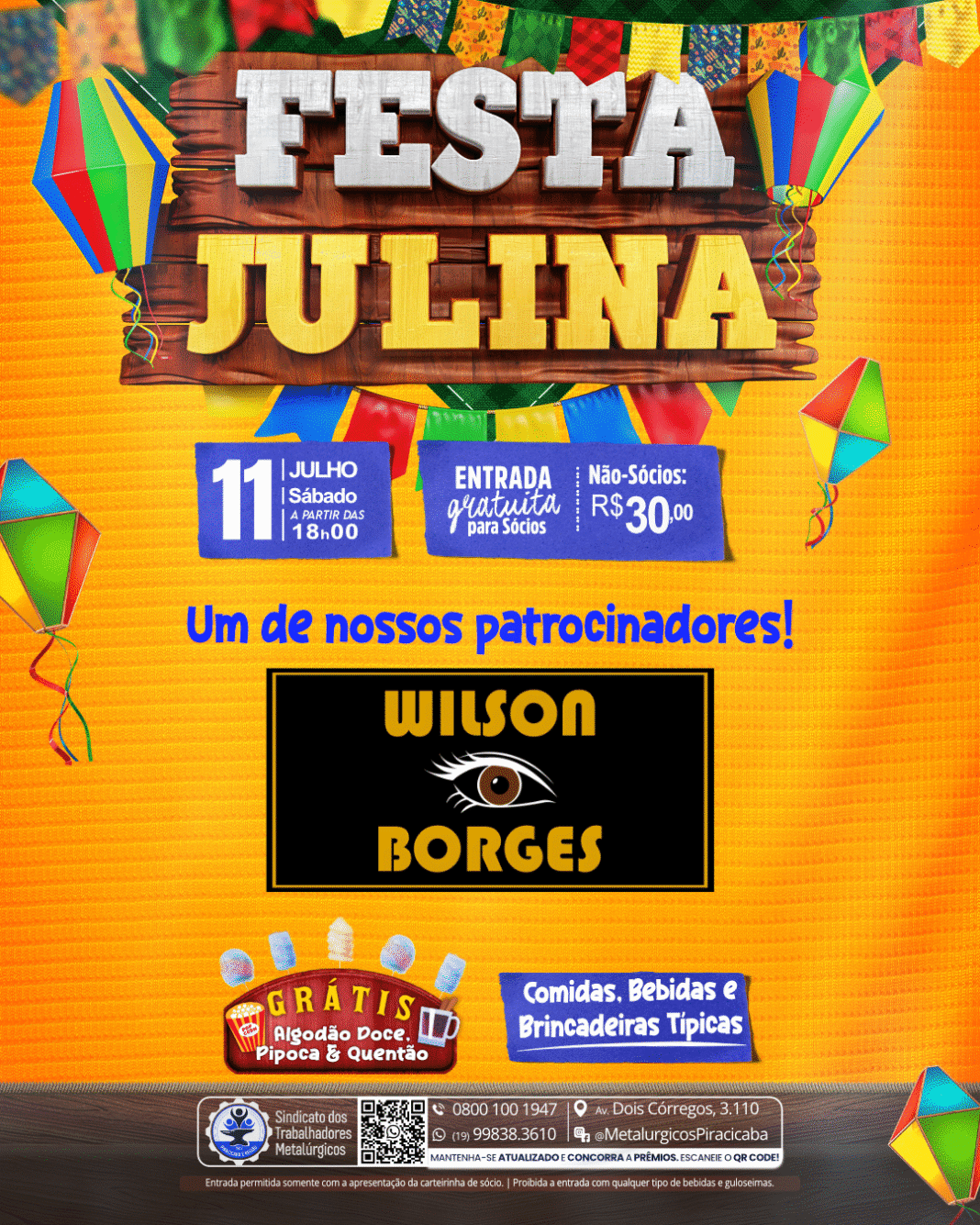 Web-Festa Julina otica borges
