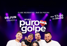 Sábado tem o Grupo Puro Golpe