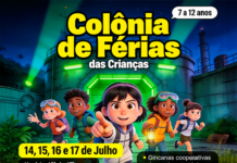 Inscrições para a Colônia de Férias das Crianças