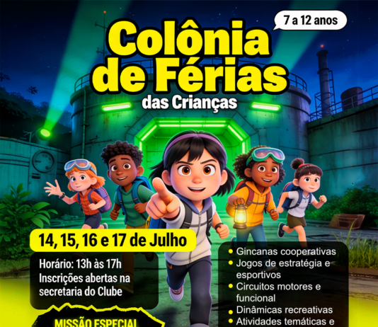 Colônia de Férias da criançada segue com inscrições abertas
