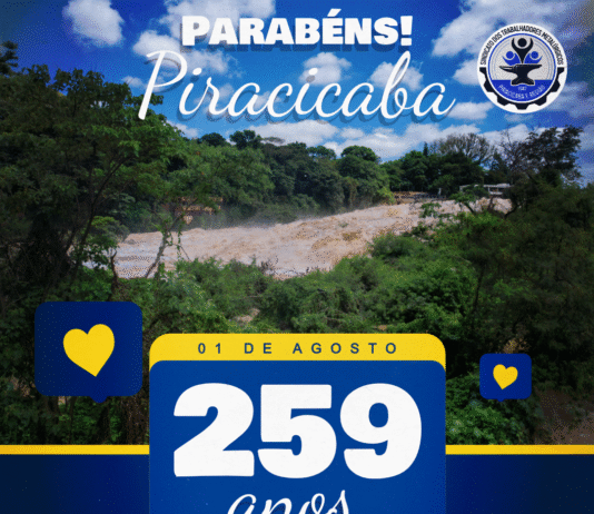 Parabéns Piracicaba: 259 anos