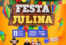 Neste sábado tem a nossa Festa Julina