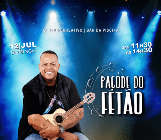 Pagode do Fetão toca domingo no bar da piscina