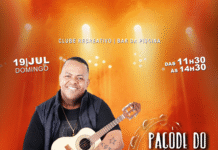 Pagode do Fetão toca domingo no bar da piscina