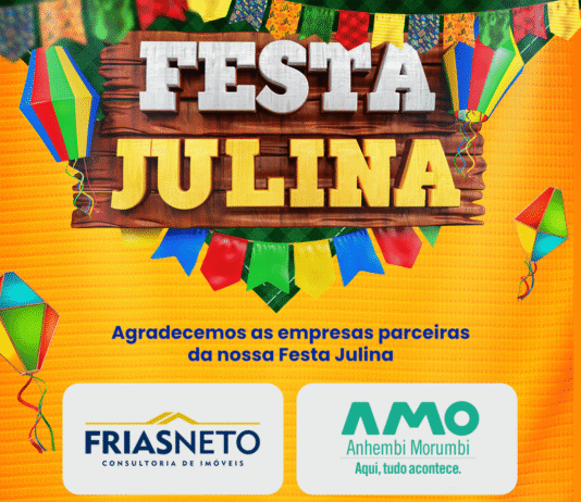 Agradecemos as empresas parceiras da nossa Festa Julina